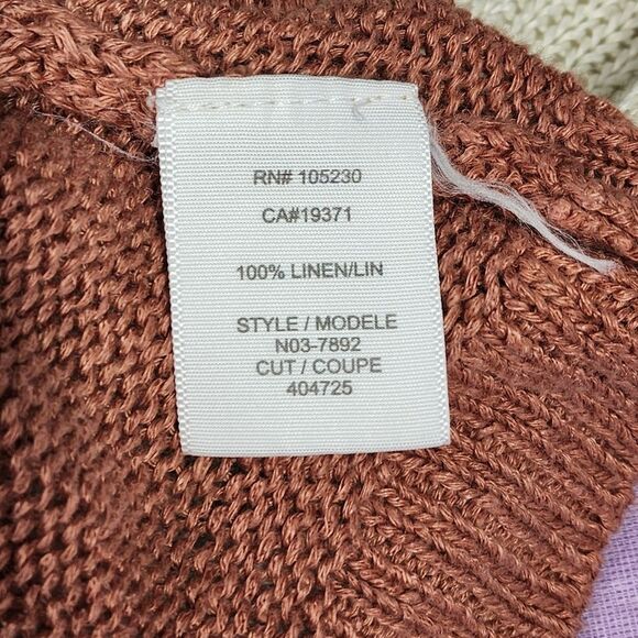 Joie Ombré Oversized Dolman Sleeve Linen Sweater - Picture 10 of 10